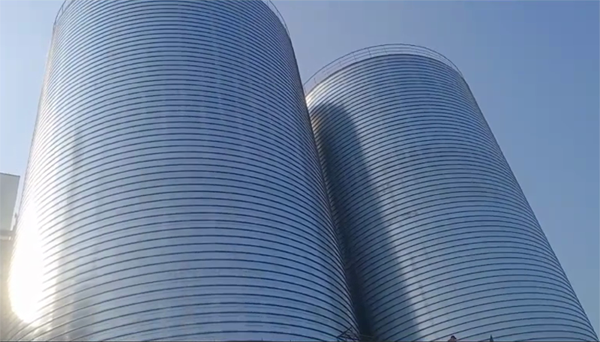 昌图2座混凝土高架卷板仓