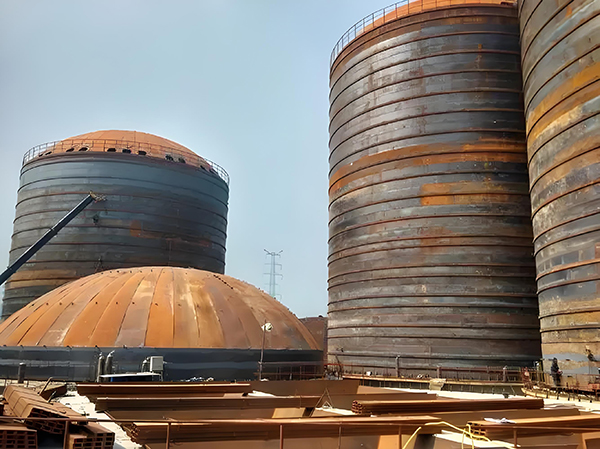 昌图焦粉钢板仓